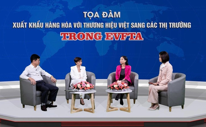 Toạ đàm Xuất khẩu hàng hoá với thương hiệu Việt sang các thị trường trong EVFTA.