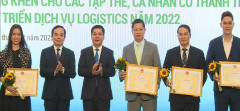 Hiệp hội Doanh nghiệp dịch vụ Logistics Việt Nam được Bộ Công Thương trao Bằng khen