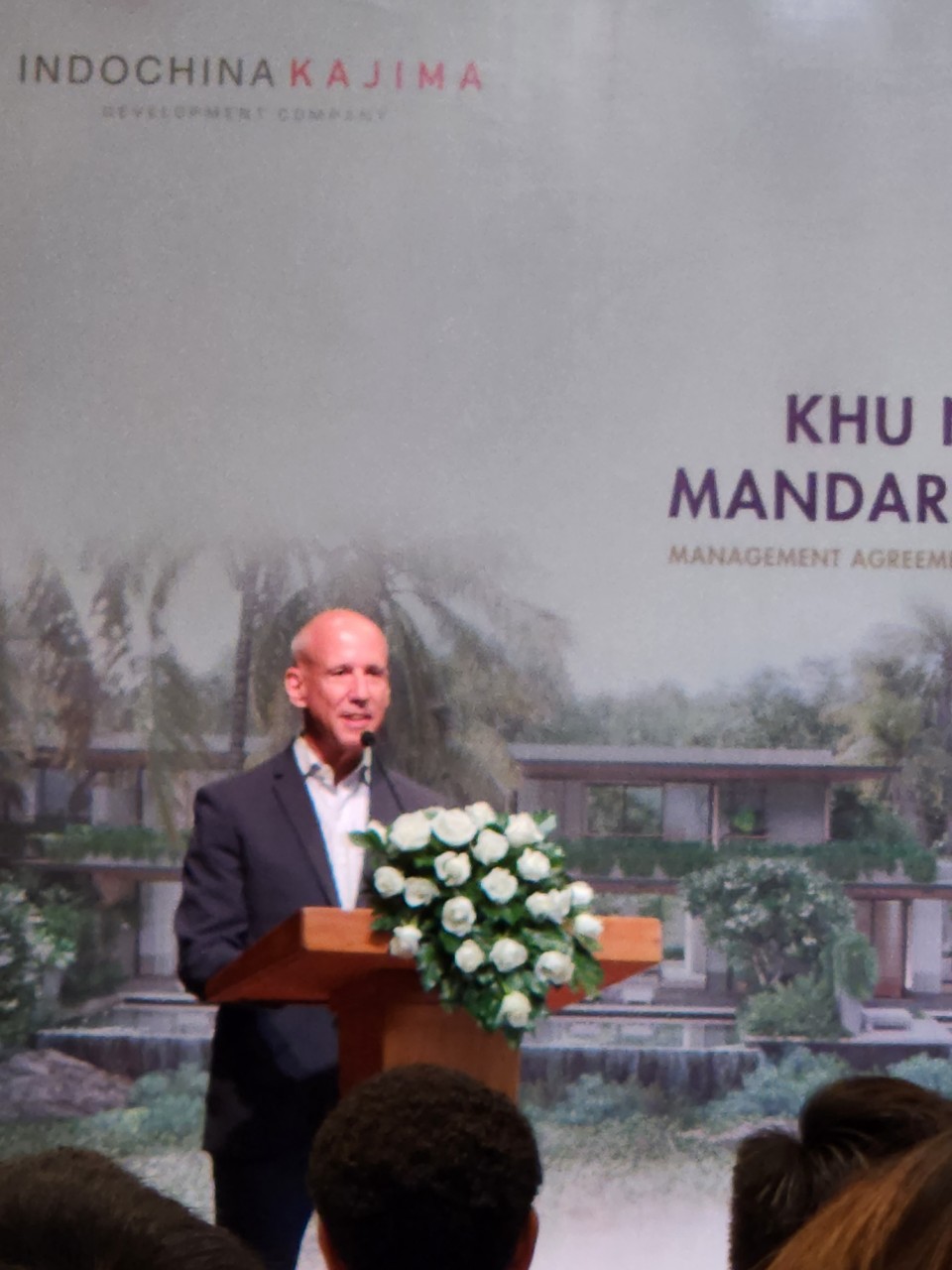 Ông Peter Ryder – Giám đốc điều hành của Indochina Capital phát biểu tại lễ ký kết
