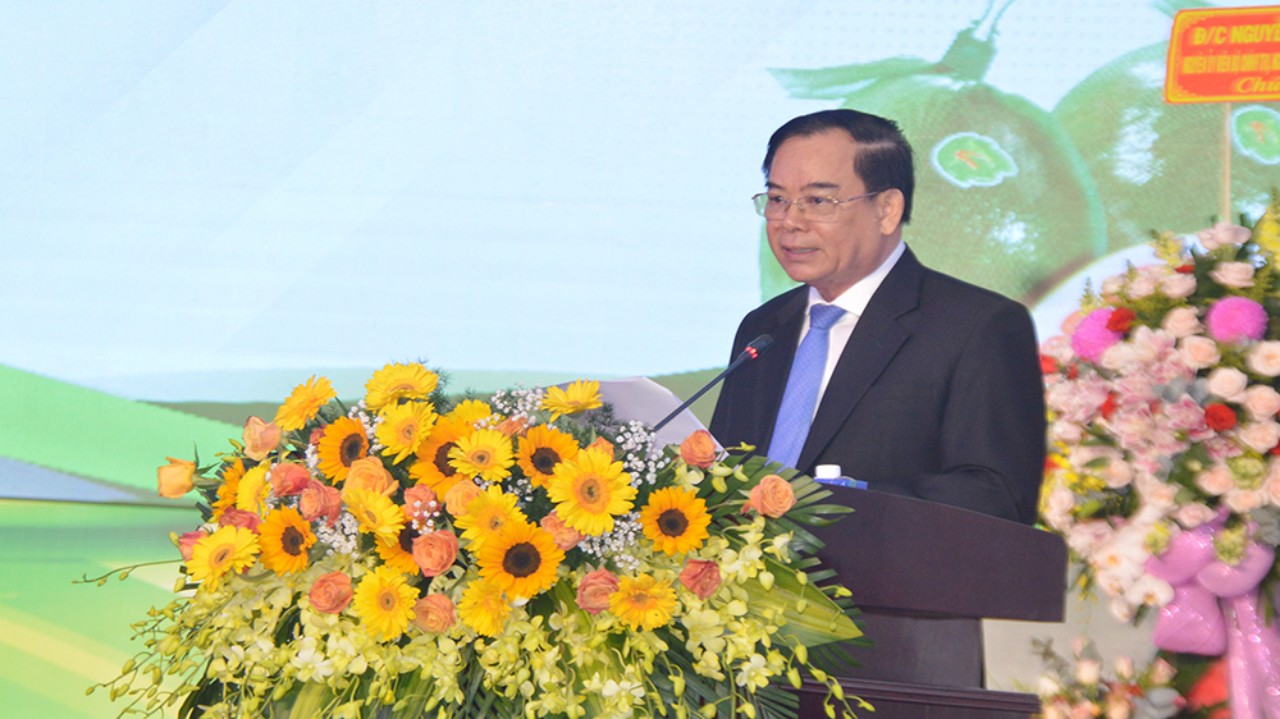 Ông Trần Ngọc Tam - Chủ tịch UBND tỉnh Bến Tre phát biểu