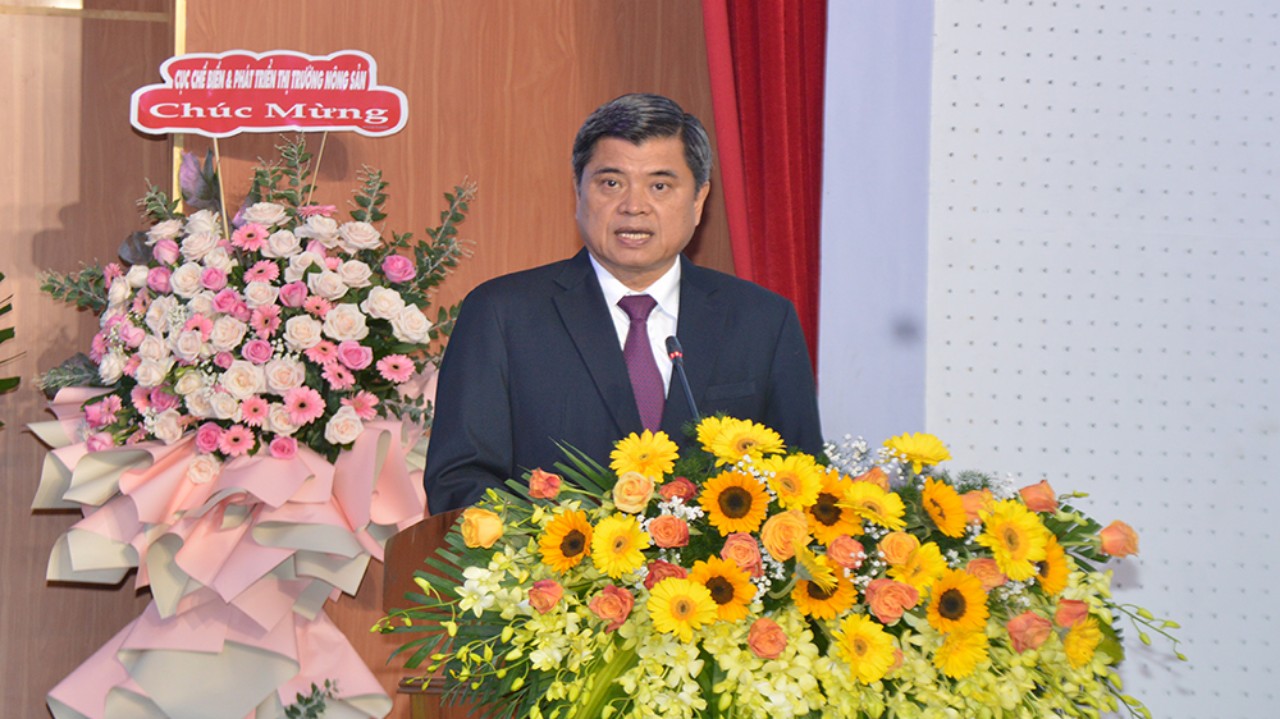 Thứ trưởng Trần Thanh Nam phát biểu tại buổi lễ