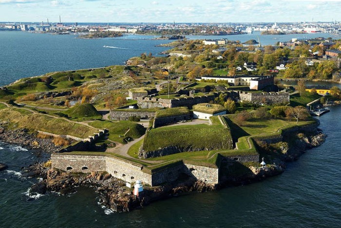 Pháo đài Suomenlinna.