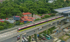 Hệ thống đường sắt đô thị Nhổn – ga Hà Nội bắt đầu vận hành thử với 8 đoàn tàu