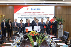 Samsung đẩy mạnh hợp tác phát triển với các trường đại học kĩ thuật tại Việt Nam giai đoạn 2023-2025