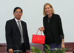 Chủ tịch tỉnh Khánh Hòa tiếp Tổng Lãnh sự Hoa Kỳ tại thành phố Hồ Chí Minh