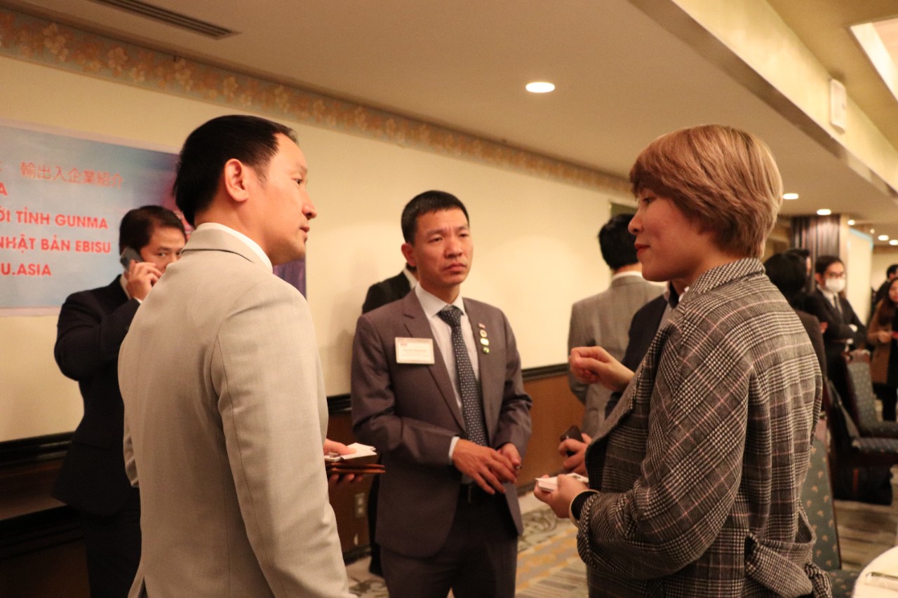 Businesses are exchanging and learning about investment conditions in Japan.