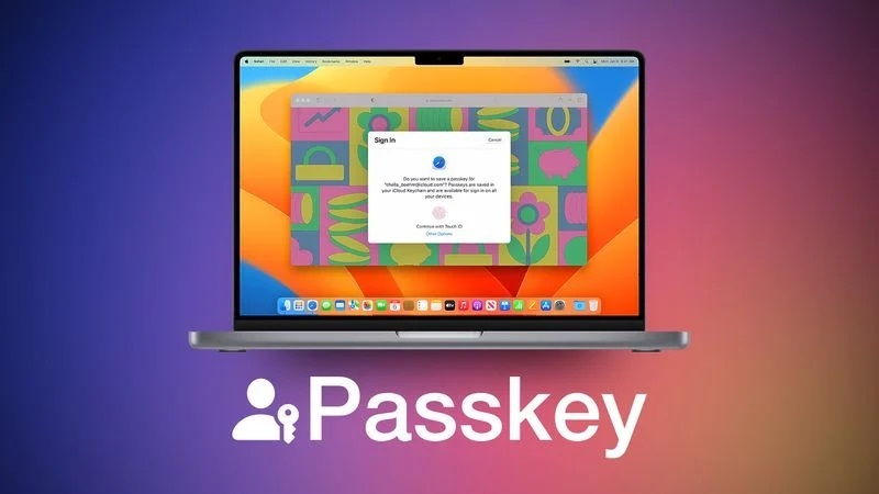 passkey đang bắt đầu được triển khai cùng với bản cập nhật M108 gần đây cho Chrome