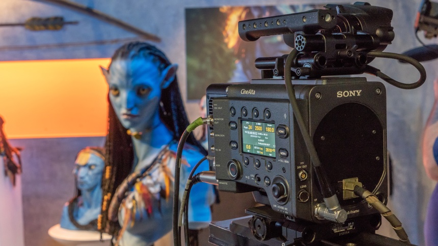 Máy quay Sony Venice được lựa chọn sử dụng cho Avatar: The Way of Water. Ảnh: CineD.