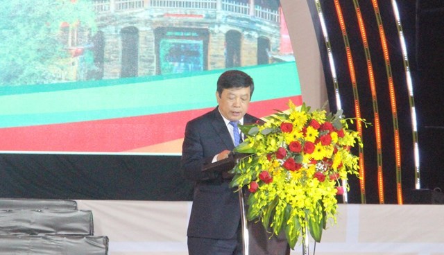 Ông Đoàn Văn Việt, Thứ Trưởng Bộ VHTTDL phát biểu tại lễ bế mạc