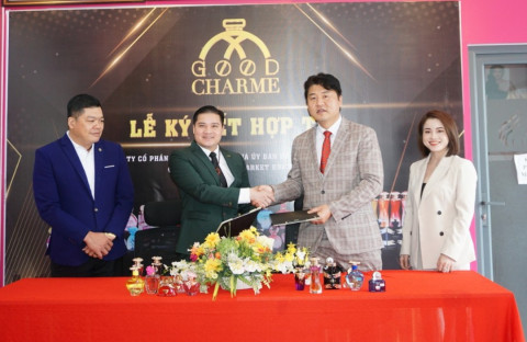 The Vietnam-Korea Economic Support Committee, Charme Perfume Joint Stock Company signed a cooperation agreement.