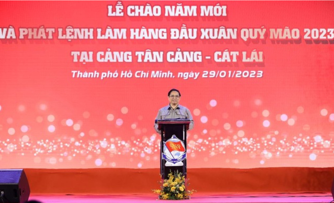 Thủ tướng phát lệnh làm hàng đầu Xuân Quý Mão 2023 tại TPHCM.