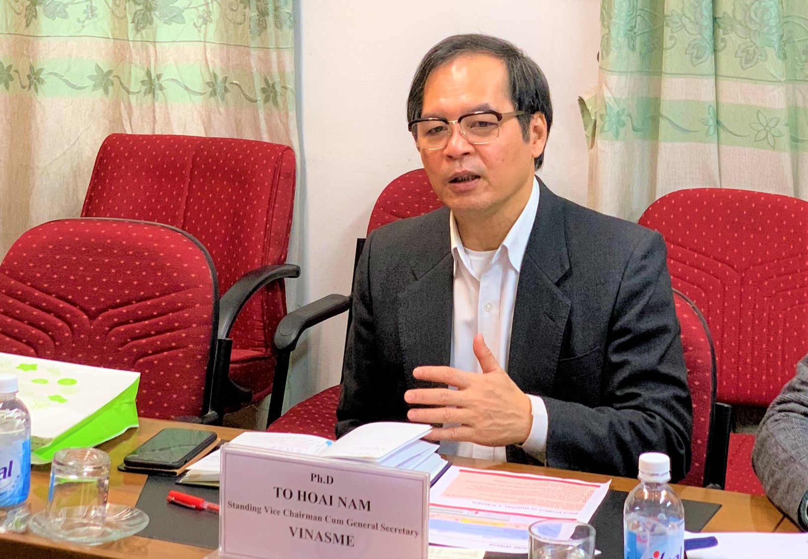 TS.Tô Hoài Nam – Phó Chủ tịch kiêm Tổng Thư ký Hiệp hội Doanh nhiệp nhỏ và vừa (VINASME