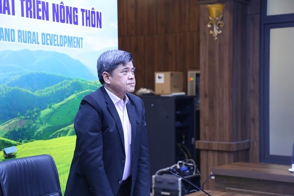 Thứ trưởng Bộ NN-PTNT Trần Thanh Nam phát biểu tại buổi tổng kết. (Ảnh: Minh Phúc).