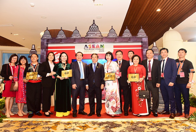 14 đơn vị của Việt Nam vinh dự đạt giải thưởng Du lịch ASEAN 2023.