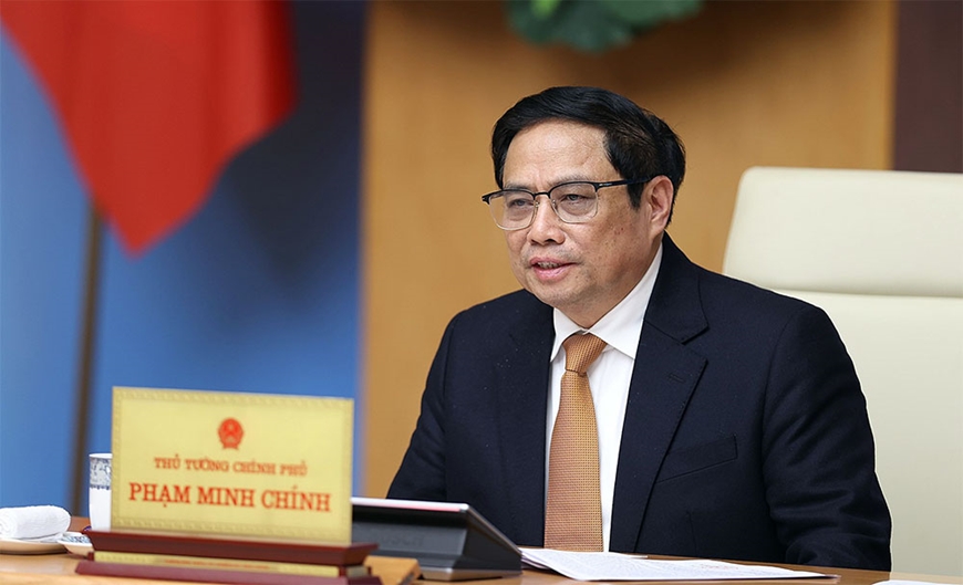 Thủ tướng Chính phủ Phạm Minh Chính đề nghị các nhà đầu tư, doanh nghiệp EU tiếp tục đồng hành cùng Việt Nam