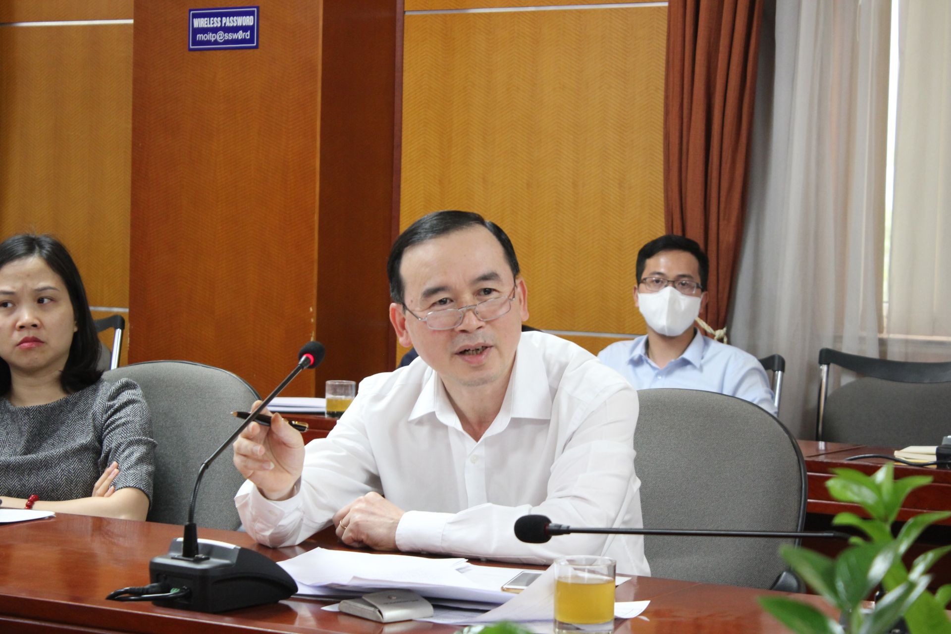 Ông Phan Văn Chinh, Cục trưởng Cục Xuất nhập khẩu