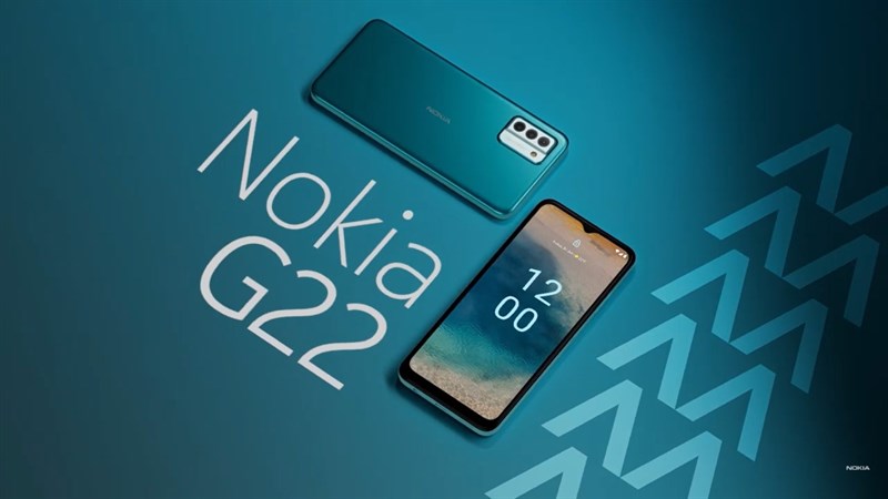 Nokia G22 là điện thoại thông minh tiêu chuẩn với màn hình 6,5 inch và camera chính 50 megapixel.