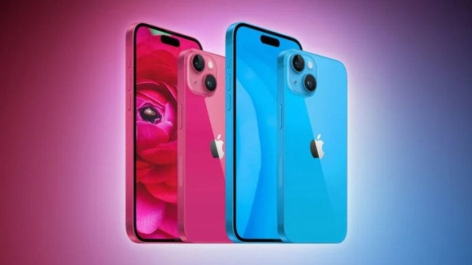 iPhone 15 có thêm màu hồng đậm và xanh dương nhạt.