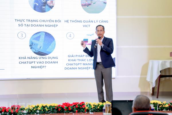 ông Trương Nguyên Linh - Phó Tổng Giám đốc Công ty Liên doanh phát triển tiếp vận số 1