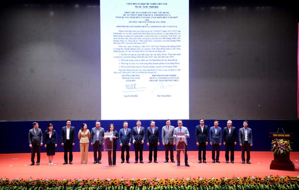 Sở Công Thương ký kết thoả thuận hợp tác với Hiệp hội Doanh nghiệp dịch vụ logistics Việt Nam.