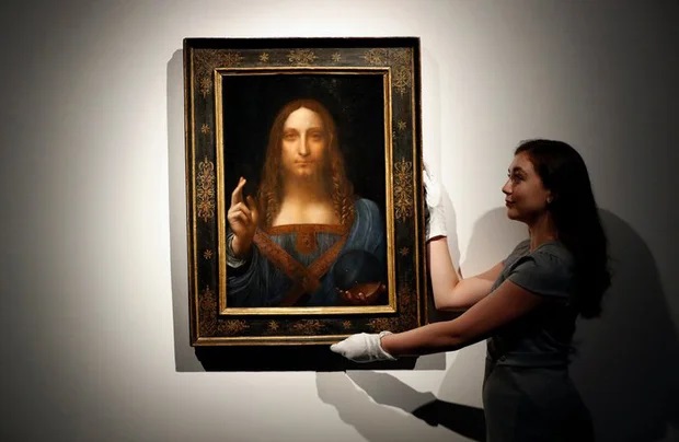 Bức tranh đắt giá nhất thế giới, Salvator Mundi, có giá gần nửa tỷ đô.