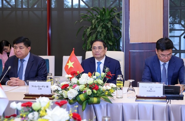 Thủ tướng đánh giá cao những đóng góp thiết thực, hiệu quả của JICA, JBIC, KEIDANREN và Ủy ban kinh tế Việt – Nhật thuộc KEIDANREN tại Việt Nam - Ảnh: VGP/Nhật Bắc
