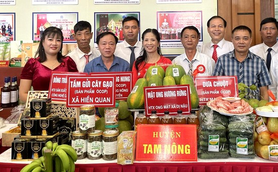 Các sản phẩm OCOP của huyện Tam Nông