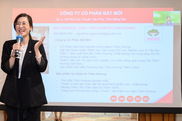 Bà Nguyễn Ngọc Thảo - Giám đốc kinh doanh Công ty CP Đất Mới
