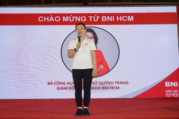 Bà Công Huyền Tôn Nữ Quỳnh Trang - Giám đốc Vùng HCM