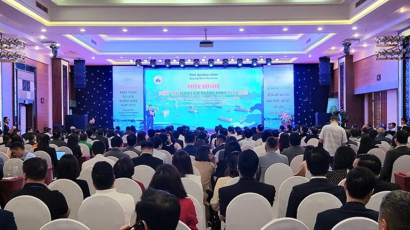 toàn cảnh Hội nghị Phát triển du lịch Quảng Ninh năm 2023.