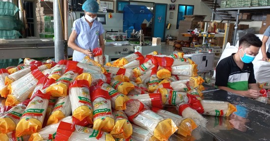 Sản phẩm mì gạo Hùng Lô, TP Việt Trì đạt tiêu chuẩn OCOP bốn sao cấp tỉnh