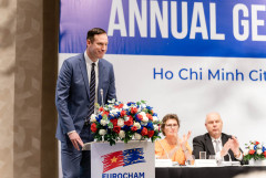 Ông Gabor Fluit - tân Chủ tịch EurcoCham Việt Nam, mong muốn khai phá tối đa tiềm năng tại thị trường Việt Nam