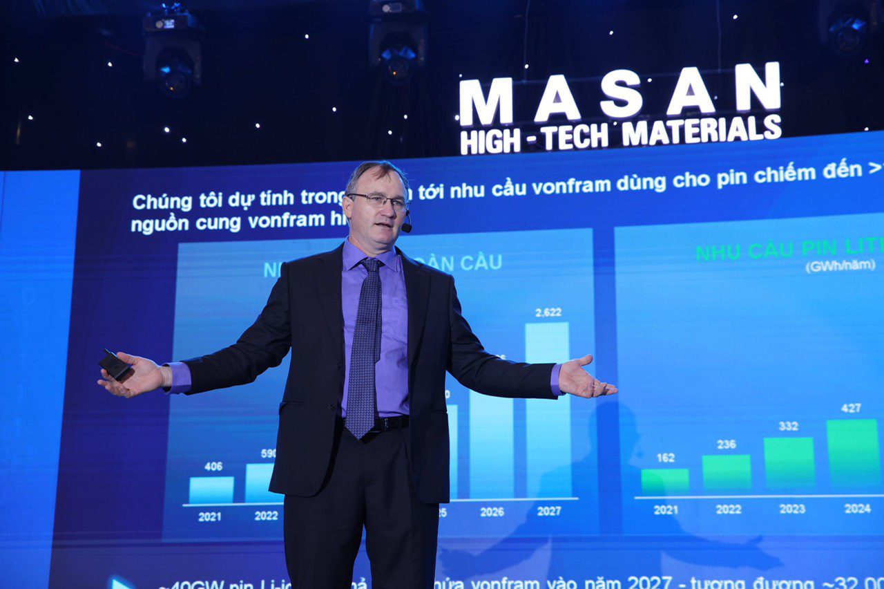 Tổng Giám đốc Masan High-Tech Materials, ông Craig Bradshaw