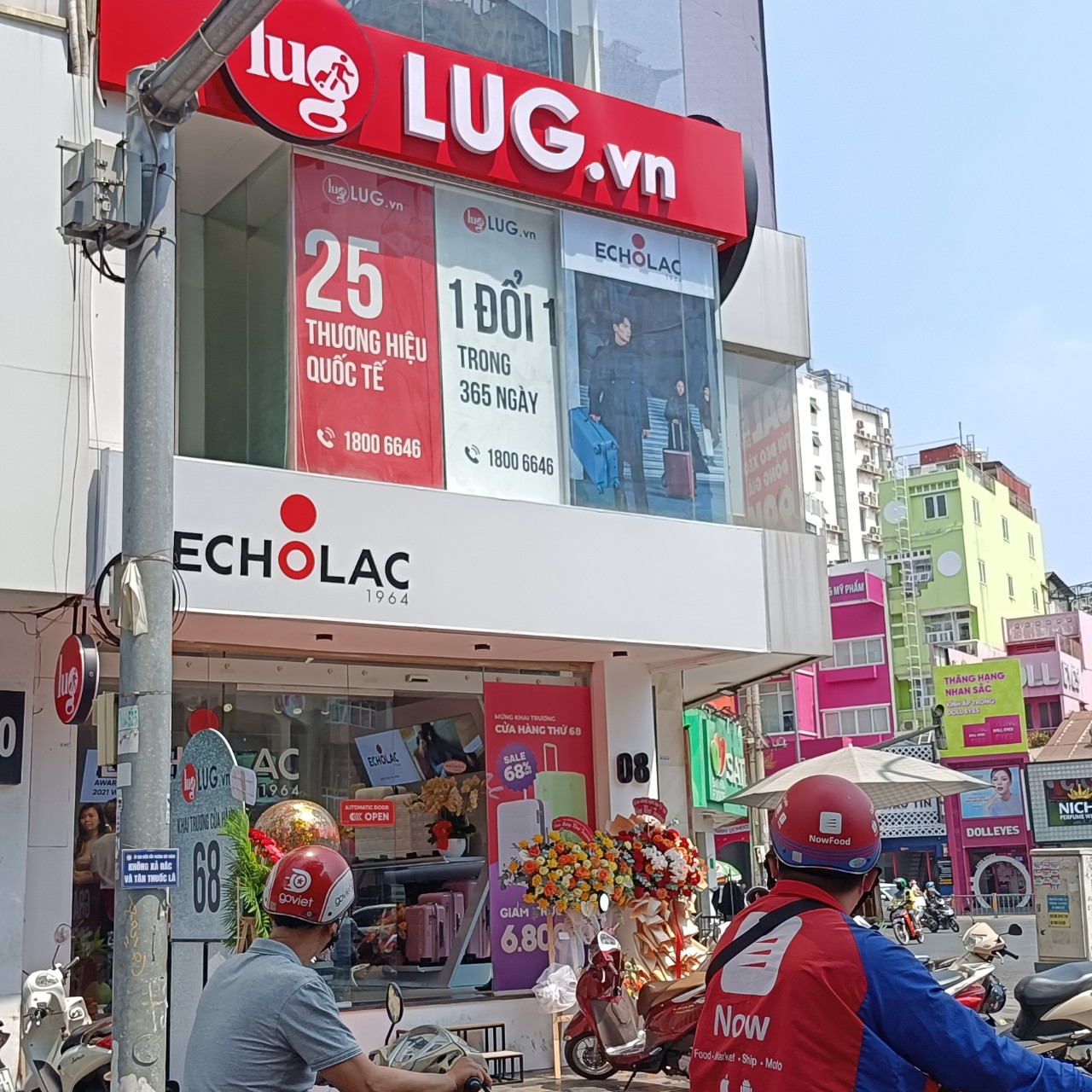 . Cửa hàng này là sự hợp tác giữa LUG.vn và Echolac - thương hiệu hành lý hàng đầu tại châu Á