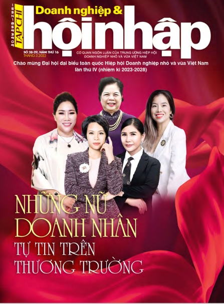Tạp chí Doanh nghiệp và Hội nhập số tháng 3/2023 với chủ đề "Những nữ doanh nhân truyền cảm hứng"