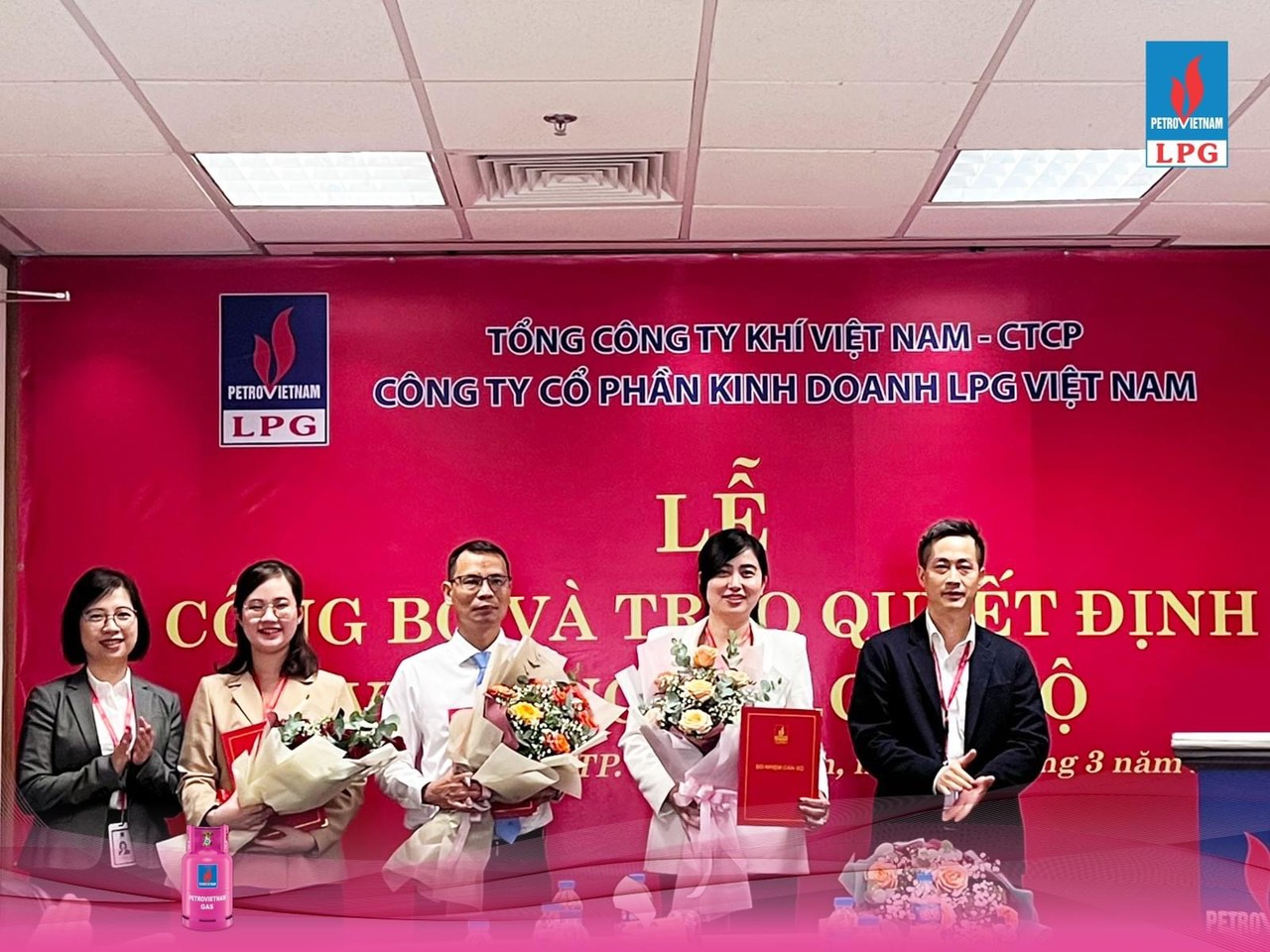 Bà Nguyễn Thị Nguyệt Dung được bổ nhiệm chức vụ Giám đốc Chi nhánh Miền Nam PV GAS LPG