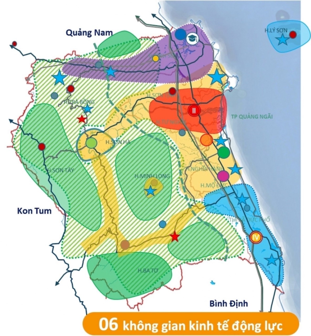 The majority of the Appraisal Council members said that the national transport system to the economic development of Quang Ngai, especially for logistics services, at the same time clarified the development linkage between the airport and the airport. Chu Lai with Dung Quat port, especially an important import-export port via air and seaport, is an advantage of Quang Ngai.