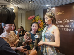 Thí sinh Nguyễn Thị Thảo đến từ Bình Định đoạt danh hiệu “Miss Business Global” 2023