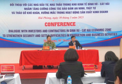 Hải Phòng: Đối thoại tháo gỡ khó khăn, vướng mắc cho doanh nghiệp trong Khu kinh tế Đình Vũ – Cát Hải