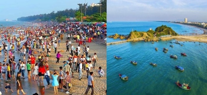 Đảo Lan Châu tọa lạc trên địa bàn phường Nghi Thủy là điểm đến lý tưởng cho du khách mỗi khi về 