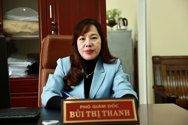 Bà Bùi Thị Thanh, Phó Giám đốc Sở Giáo dục và Đào tạo tỉnh Thanh Hóa chia sẻ về việc tiếp tục giữ vững và nâng cao chất lượng mũi nhọn
