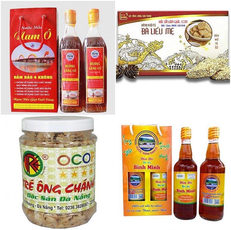 Một số sản phẩm OCOP, sản phẩm đặc trưng của tỉnh Đà Nẵng