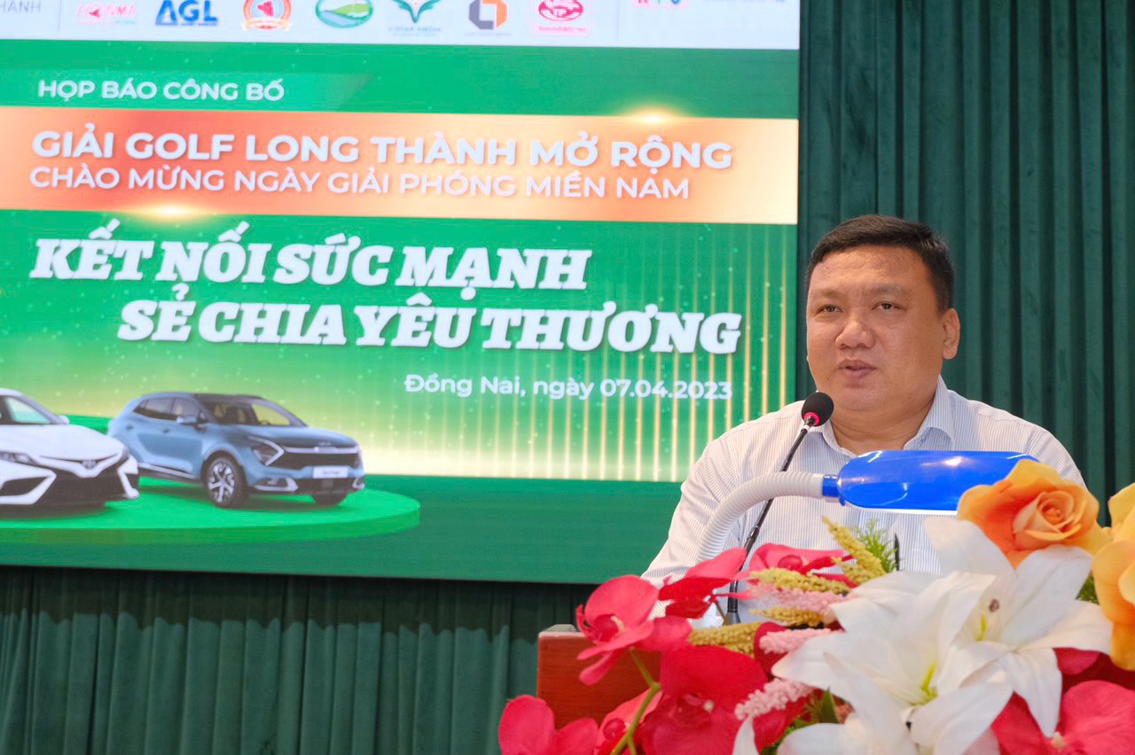 Ông Lê Bạch Long – Chủ tịch Hội doanh nhân trẻ tỉnh Đồng Nai - Trưởng Ban tổ chức