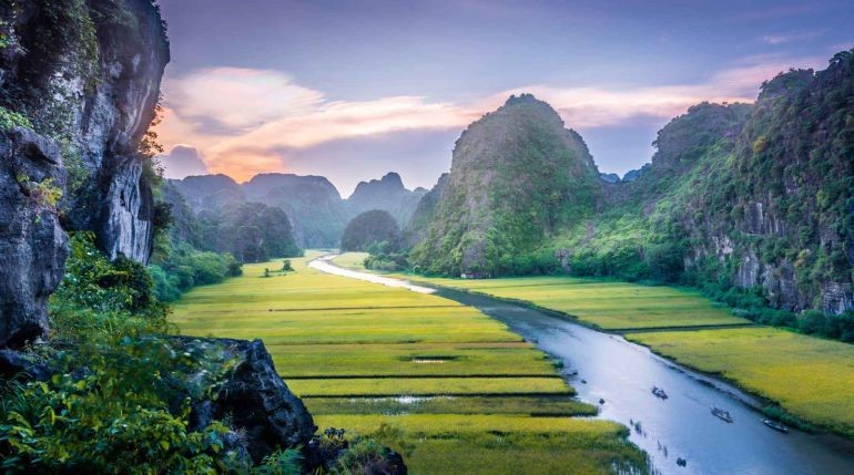 Ninh Binh is likened to a miniature Vietnam with diverse landscapes of forests, mountains, rivers, and sea,...