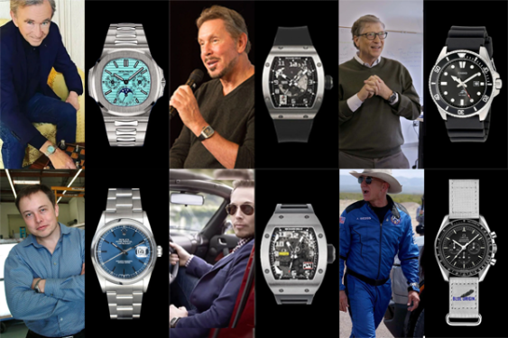 Những chiếc đồng hồ yêu thích của các tỷ phú thế giới, có chiếc chỉ gần  13.000 USD | Tạp chí điện tử thương gia