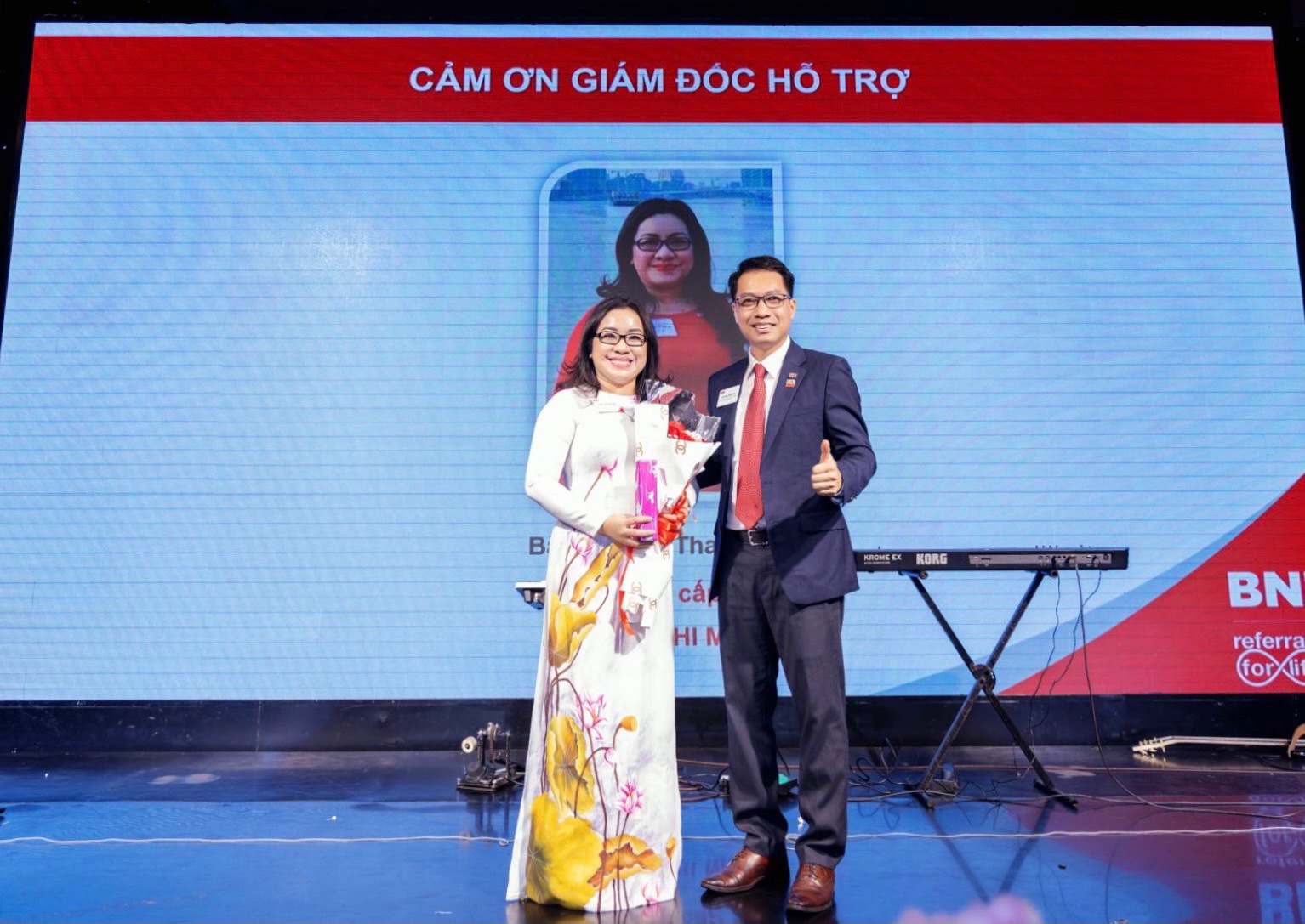 Giám đốc hỗ trợ BNI Galaxy Chapter, Bà:
Trần Thị Thanh Mai Giám đốc hỗ trợ BNI Galaxy Chapter, Bà:
Trần Thị Thanh Mai