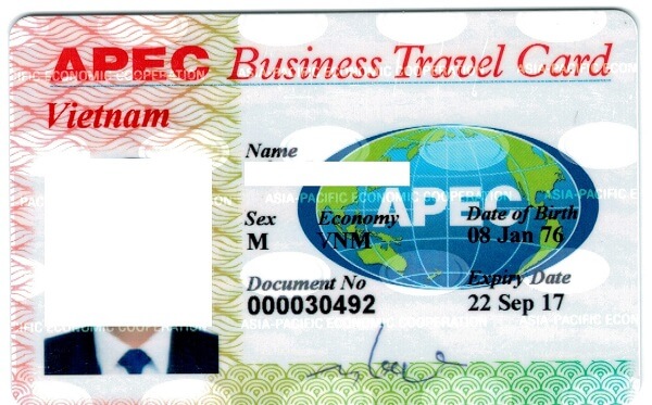 APEC商人持ABTC卡出入境管制