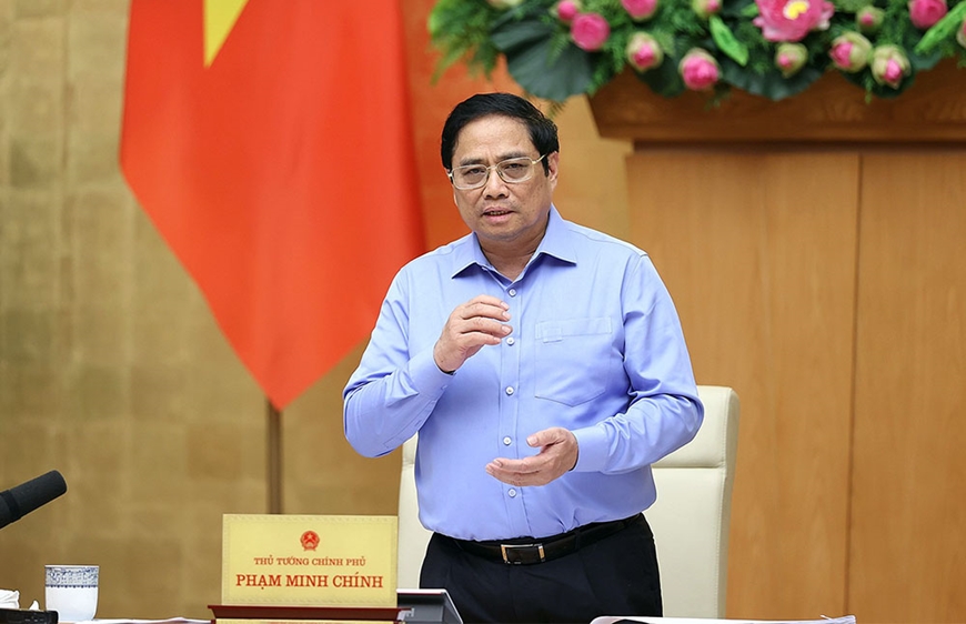 Thủ tướng Phạm Minh Chính chỉ đạo kiên quyết thực hiện các biện pháp mạnh để ngăn chặn, chấm dứt tình trạng tàu cá, ngư dân Việt Nam vi phạm khai thác hải sản bất hợp pháp ở vùng biển nước ngoài