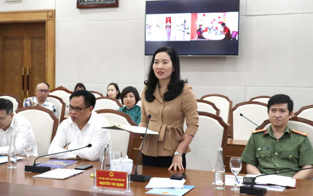 Đồng chí Nguyễn Thị Hạnh, Phó Chủ tịch UBND tỉnh Quảng Ninh