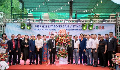 Hoa Binh Real Estate Alliance G28 heats the real estate market in Hoa Binh and surrounding areas